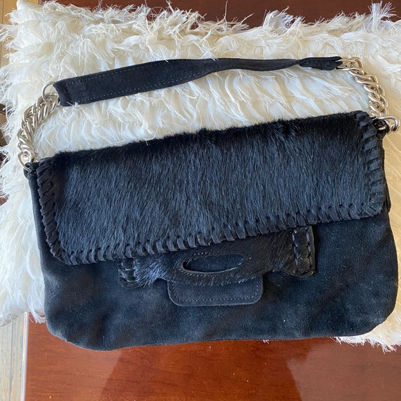 Zara leather and cowhide purse - Picture 3 of 8